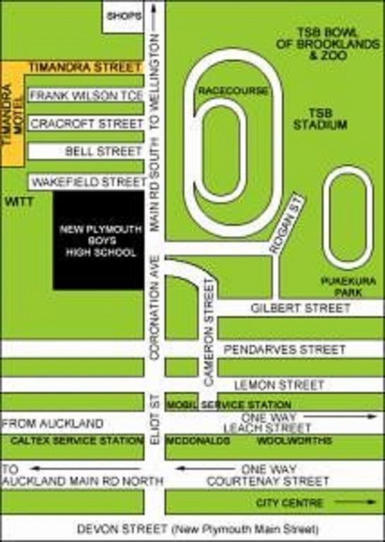 Timandra Motel New Plymouth Luaran gambar